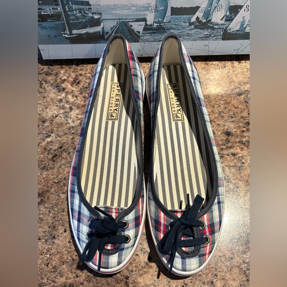 Sperry Top-Sider Shoreline Shoes, Sz 7M, EUC